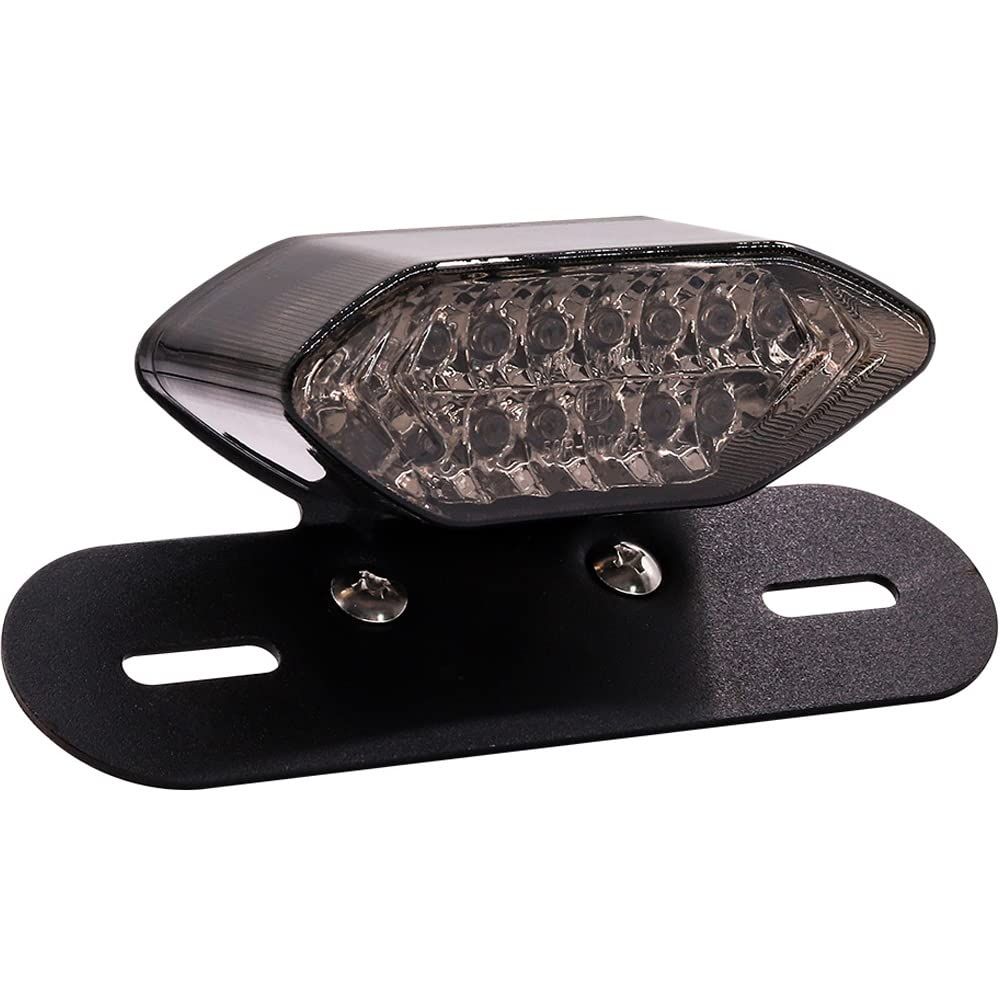 新品 Aoling バイク テールランプ 12V ブレーキライト ナンバー灯 ウインカー ポジションランプ 統合機能 オートバイ リアライト 配線ギボシ付き コンパクト オートバイ テールライト テール ランプストップランプ スモール ライセンスプレート ラン