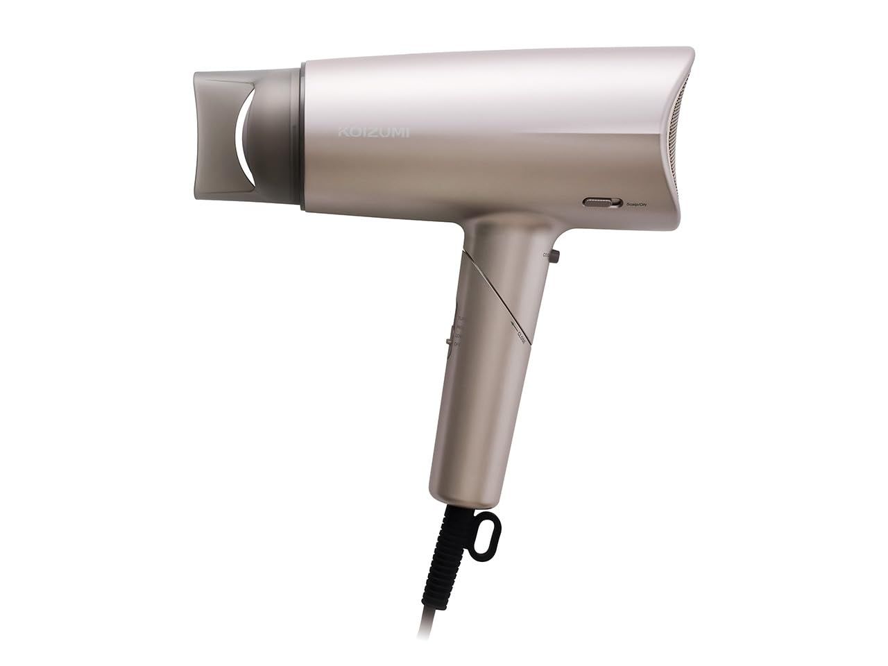 新品 コイズミ ヘアドライヤー マイナスイオン 大風量 速乾 スカルプ機能 ピンク KHD-9240/P