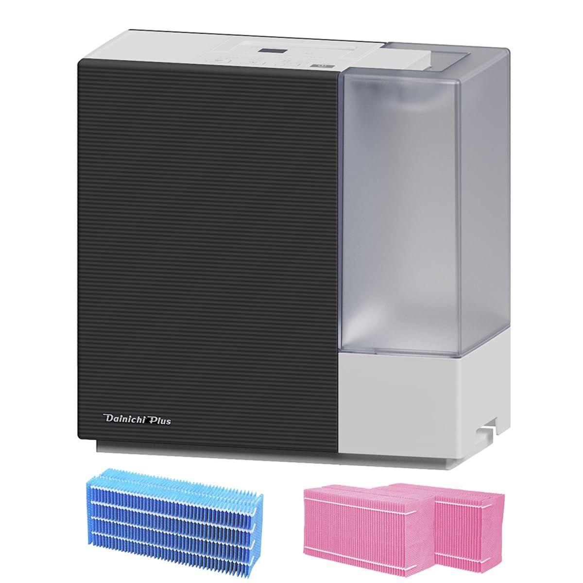 新品 【 限定 カラー ＆ フィルターセット 】ダイニチ(Dainichi) WebShop限定 加湿器 ハイブリッド式 HD-ERXT502-KW (適用床面積:プレハブ洋室14畳まで/木造和室8.5畳まで) ウォルナットグレー