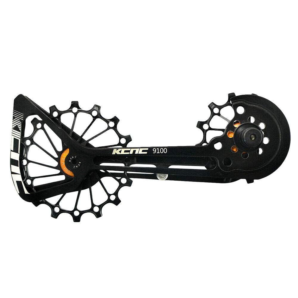 新品 KCNC Road Oversized Pulley OSPW Cage For Shimano Dura-Ace/Ultegra R8000/R9100 Black KOT39-001BK SK2260