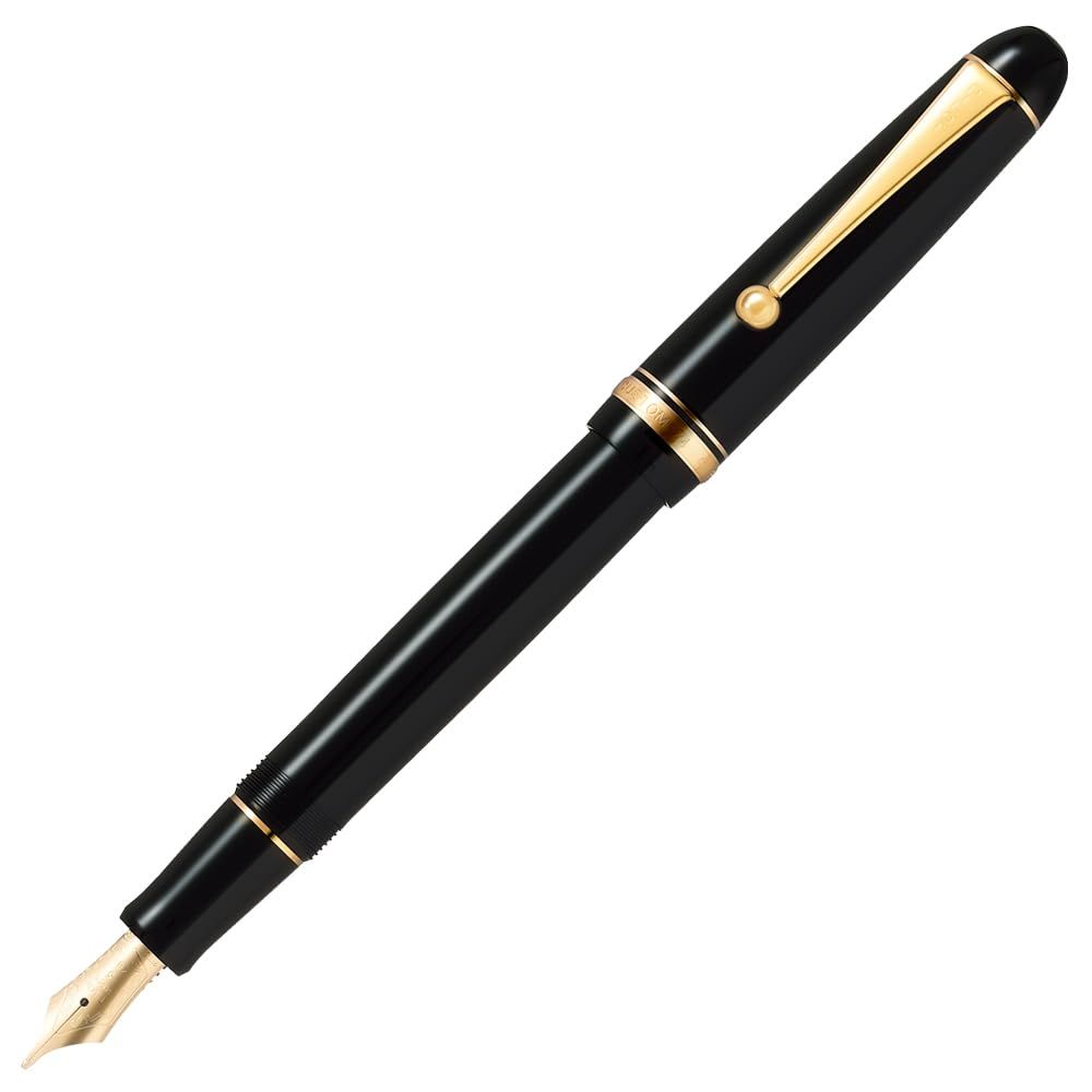 新品 PILOT 万年筆 マンネンヒツ カスタム74 B-B ブラック FKKN12SRBB