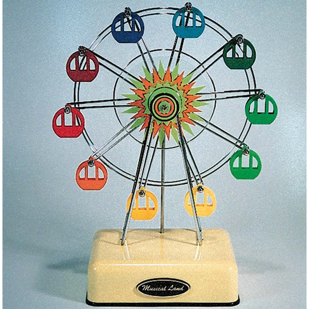 新品 イシグロ オルゴール観覧車 カラー 曲目 小さな世界(イッツ・ア・スモール・ワールド)