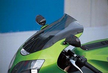 新品 MRA(エムアールエー) 車種専用タイプ スクリーン SPOILER(スポイラー) アクリル レッド ZX-12R(00-01) MS623R