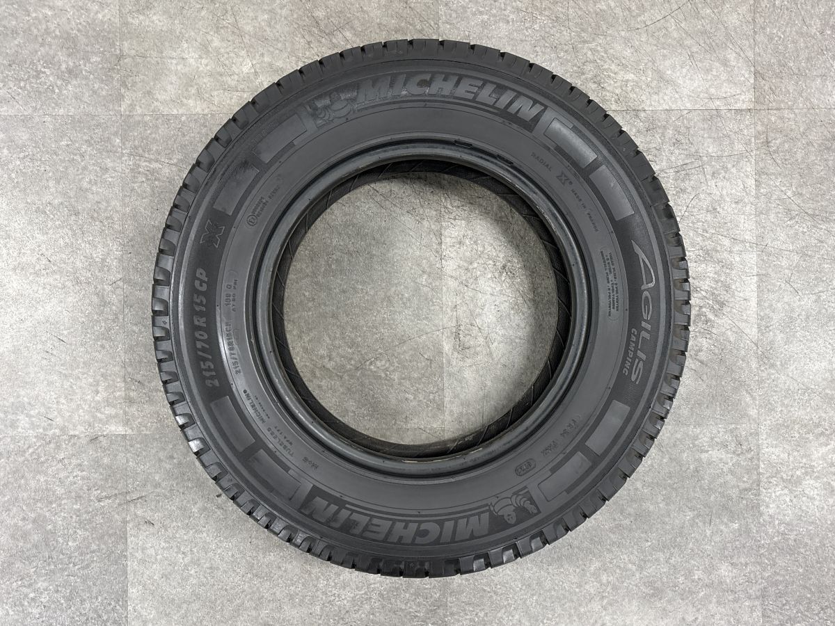 バリ溝】ミシュラン AGILIS キャンピング 215/70R15 CP 1本 100系