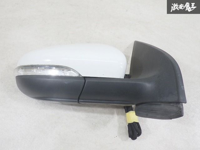 【動作OK】 VW 純正 1K 5K GOLF ゴルフ6 カブリオレ 1.4 TSI H25年 右H ドアミラー ウインカー 右側 右 9ピン LC9A ピュアホワイト 即納 7,731円
