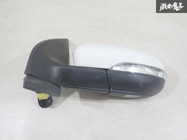 【動作OK】 VW 純正 1K 5K GOLF ゴルフ6 カブリオレ 1.4 TSI H25年 右H ドアミラー ウインカー 左側 左 13ピン LC9A ピュアホワイト