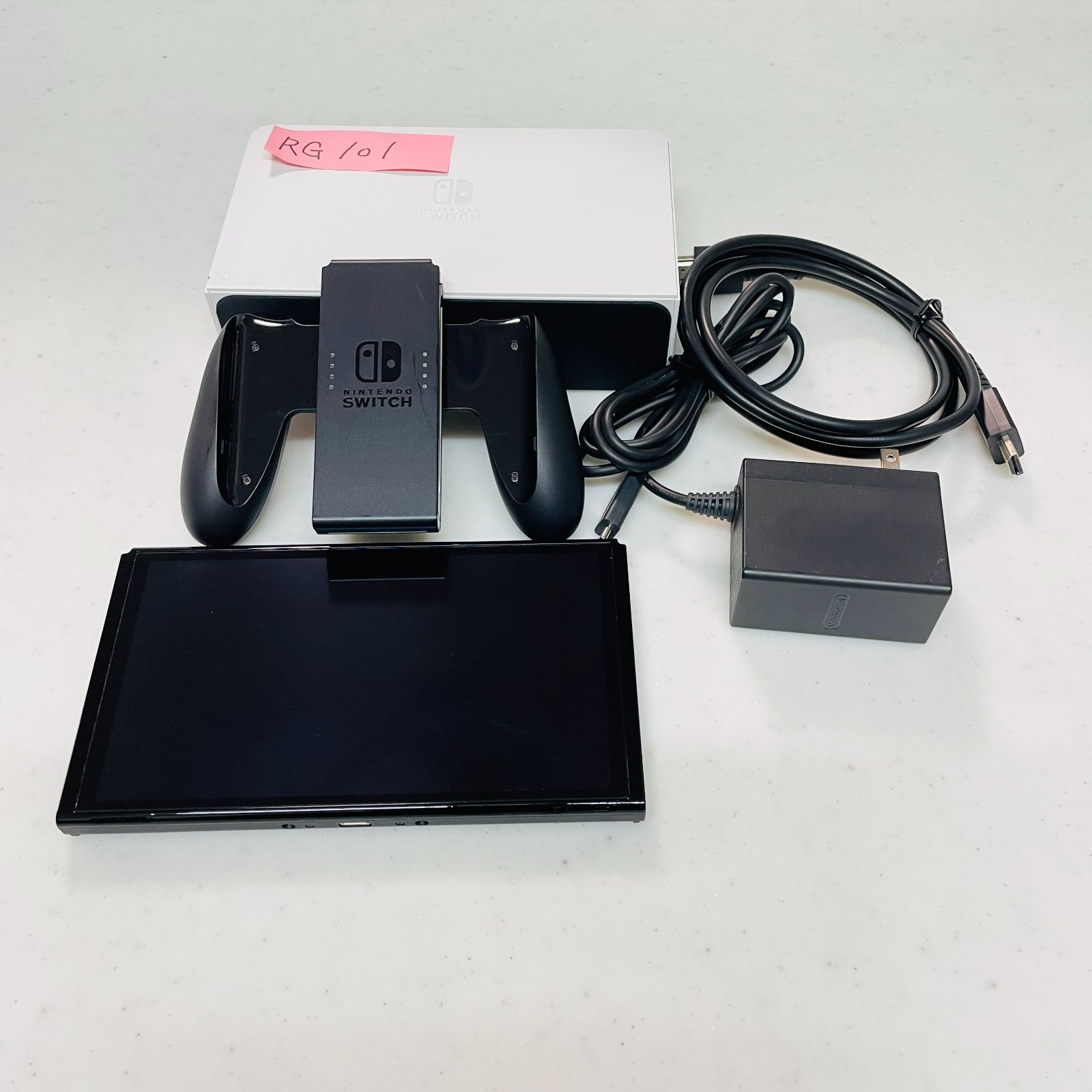 Nintendo Switch 有機ELモデル 本体 ジョイコンなし 付属品あり(ドック