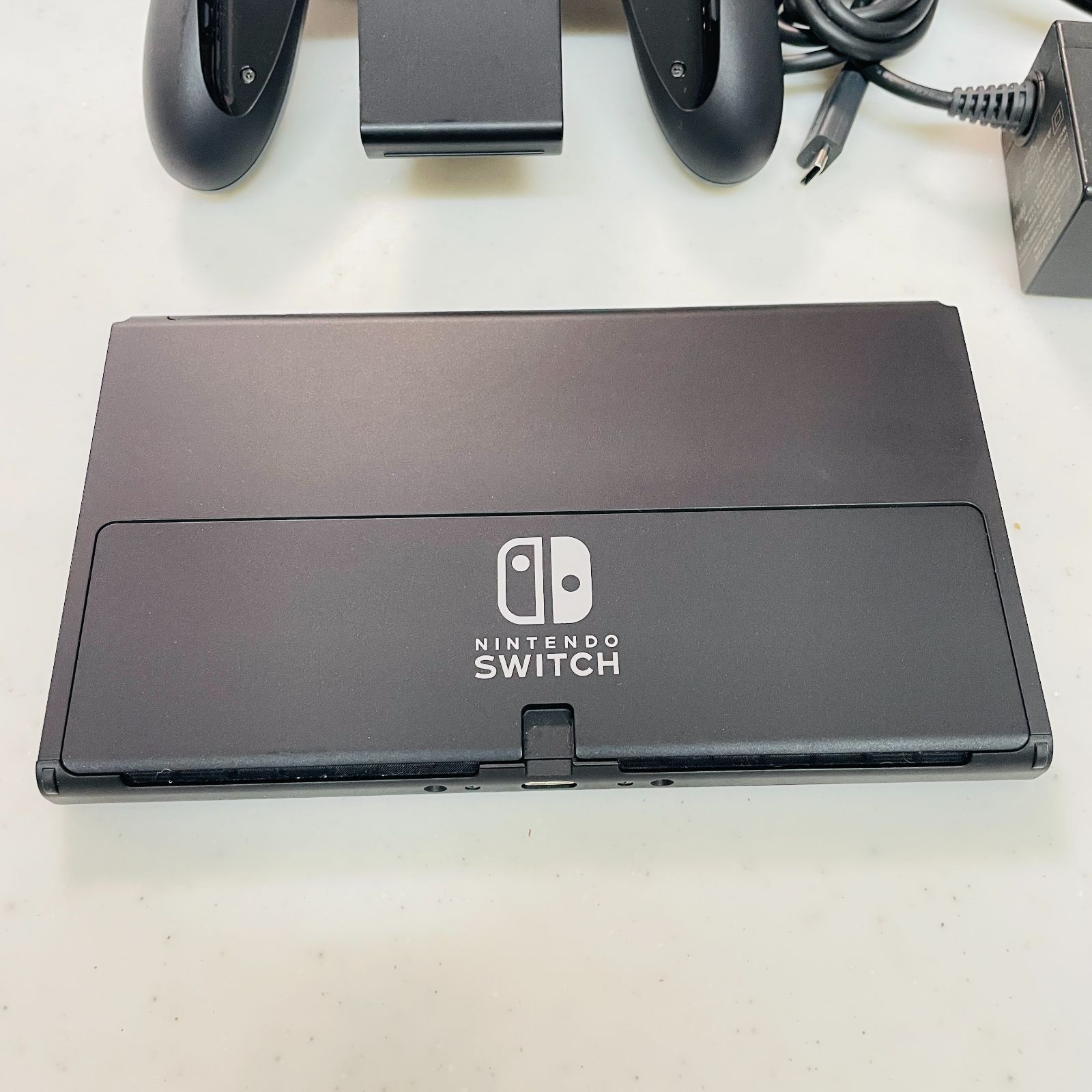 Nintendo Switch 有機ELモデル 本体 ジョイコンなし 付属品あり(ドック