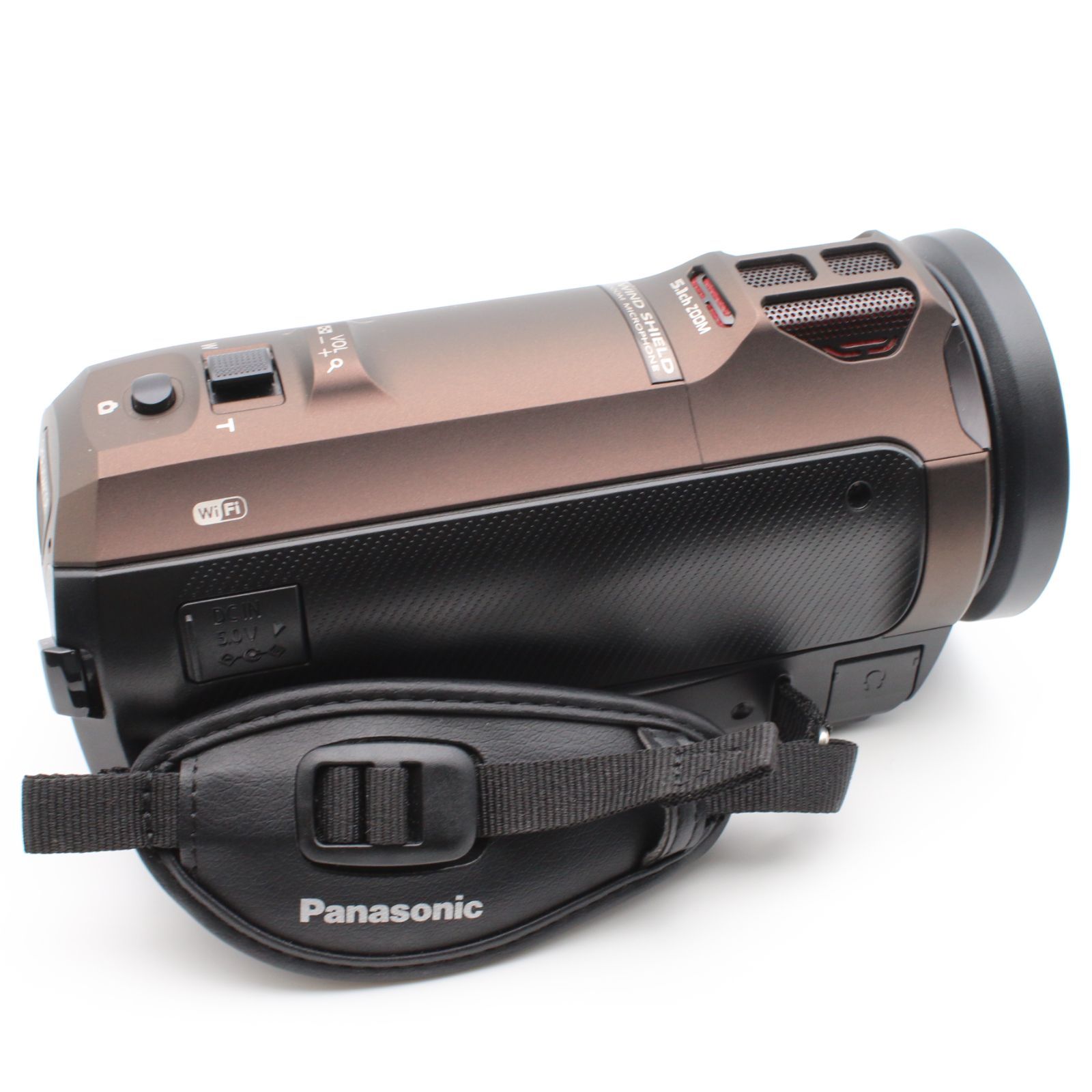 極上品】 Panasonic HC-VX992MS カカオブラウン 4K ビデオカメラ 64GB