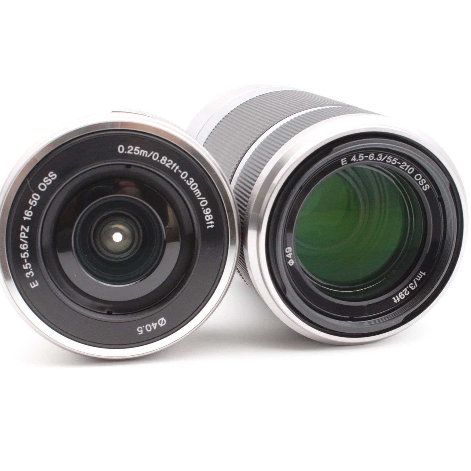 極上品】 SONY α6400 シルバー ダブルズームレンズキット SELP1650 + 