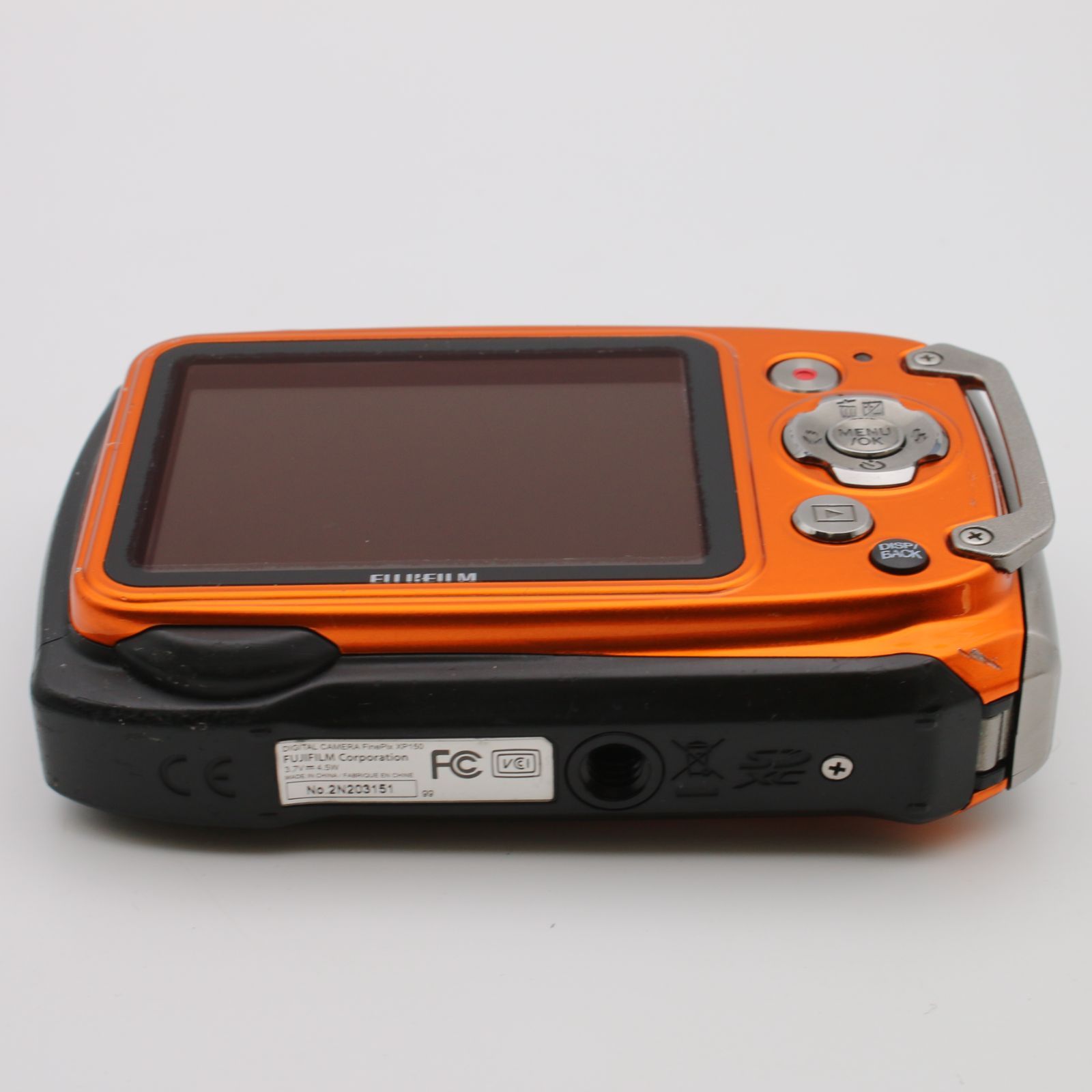 美品】 FUJIFILM FinePix XP150 防水 オレンジ デジタルカメラ