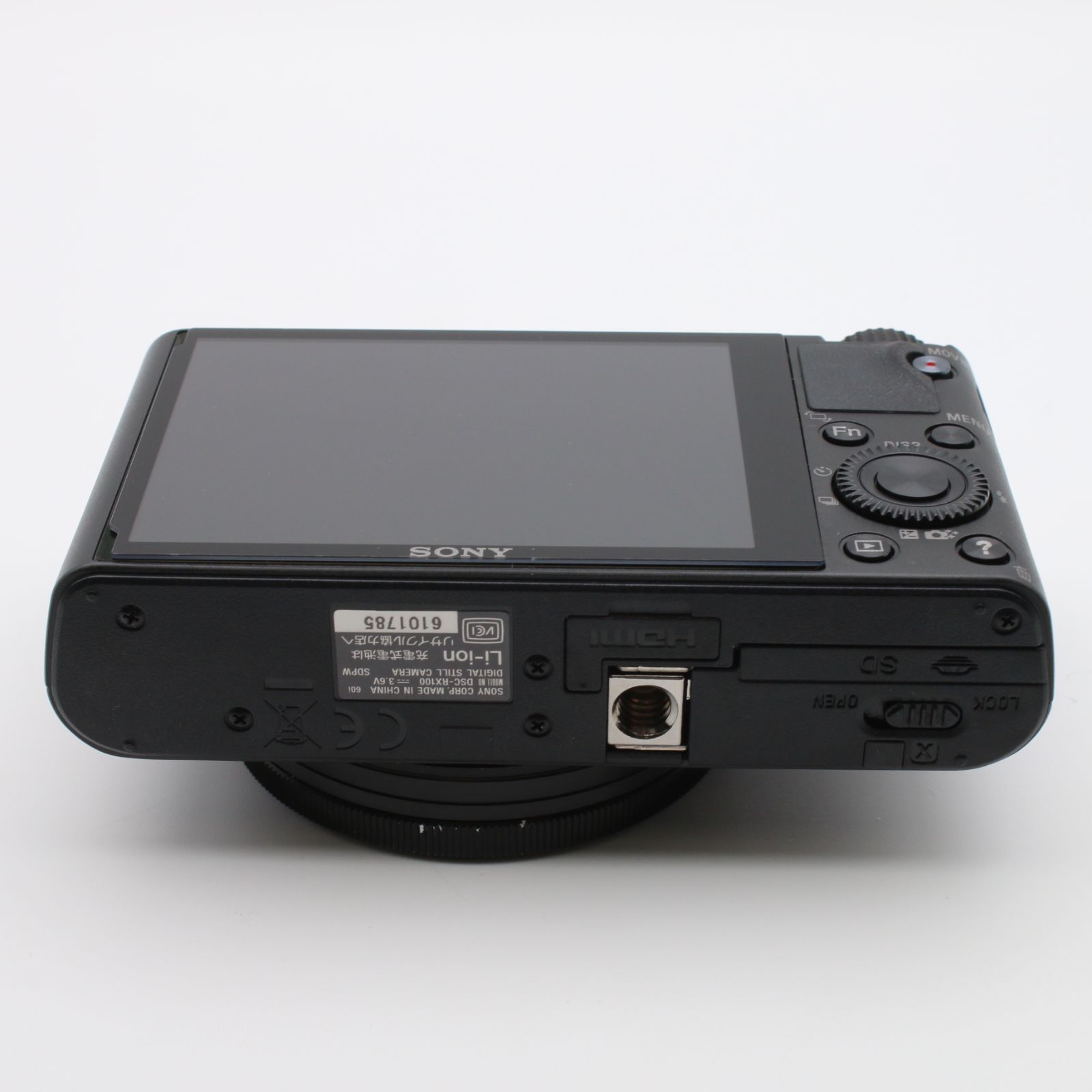 極上品】 SONY Cyber-shot DSC-RX100 初代 1.0型センサー F1.8レンズ