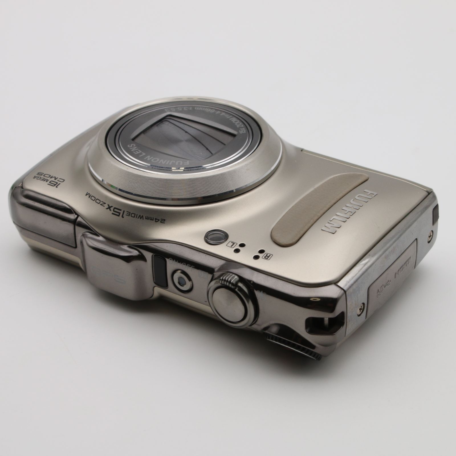極上品】 FUJIFILM FinePix F550EXR シャンパンゴールド 光学15倍 FX