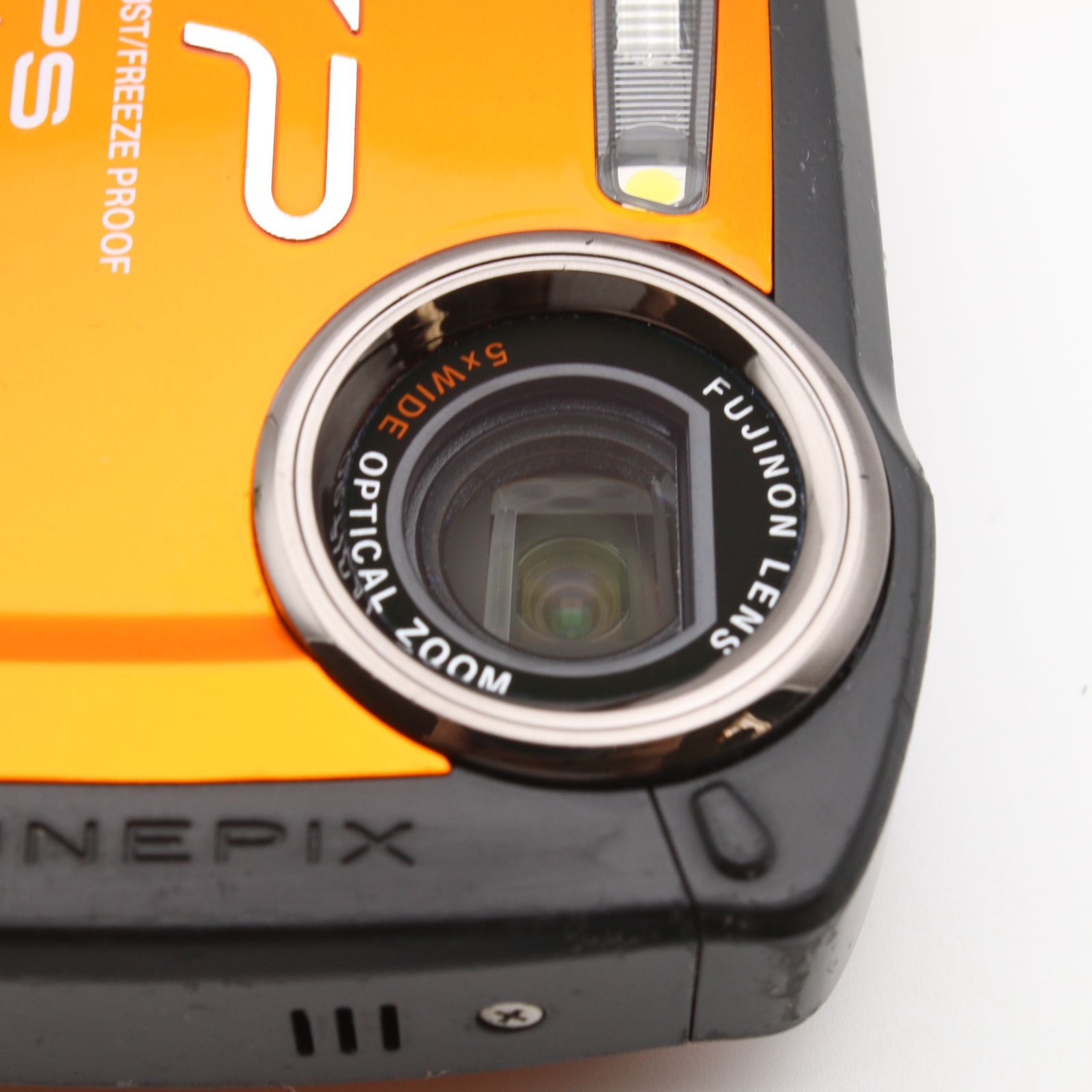 美品】 FUJIFILM FinePix XP150 防水 オレンジ デジタルカメラ