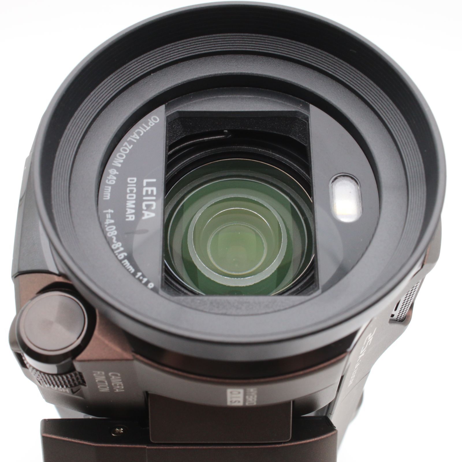 極上品】 Panasonic HC-VX992MS カカオブラウン 4K ビデオカメラ 64GB