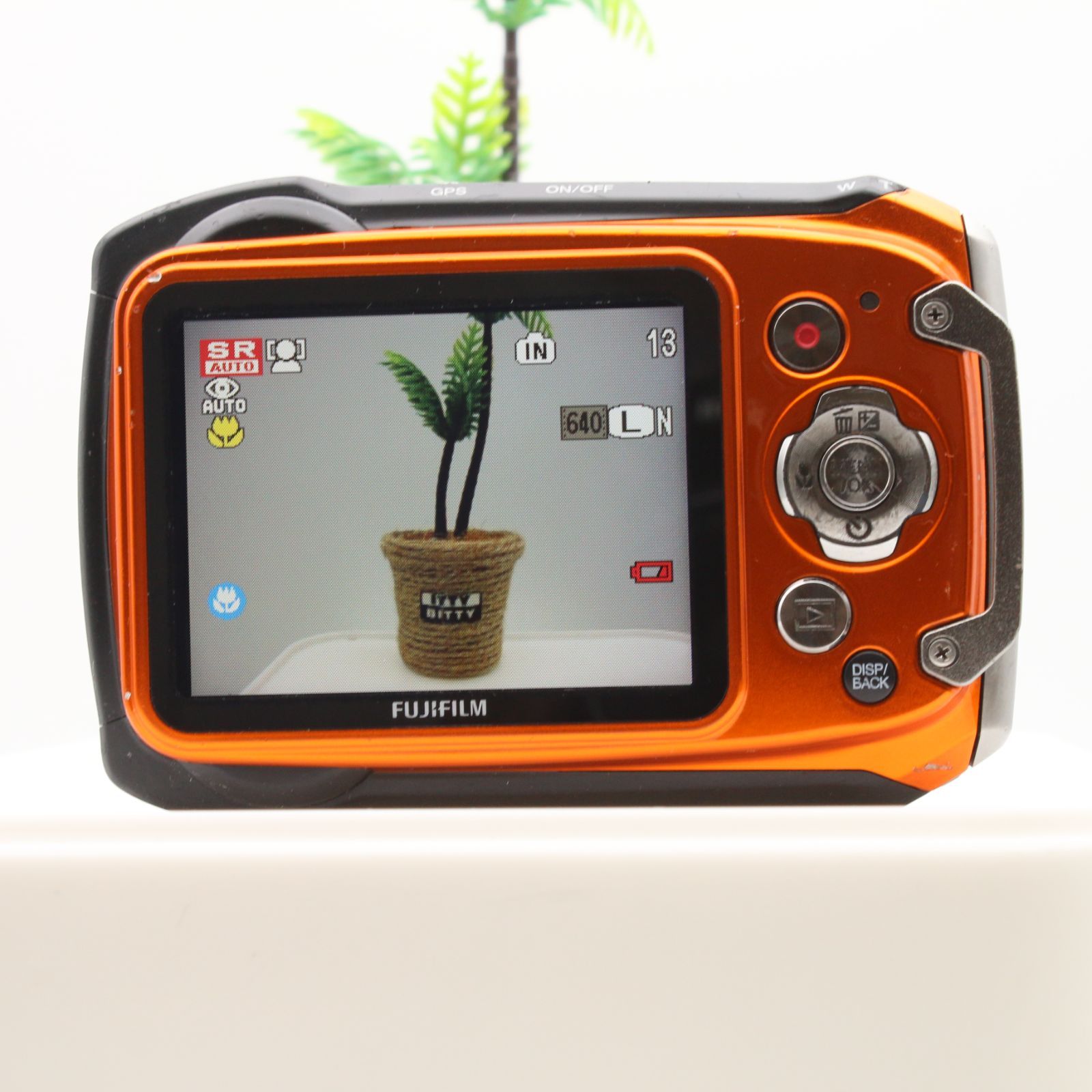 美品】 FUJIFILM FinePix XP150 防水 オレンジ デジタルカメラ