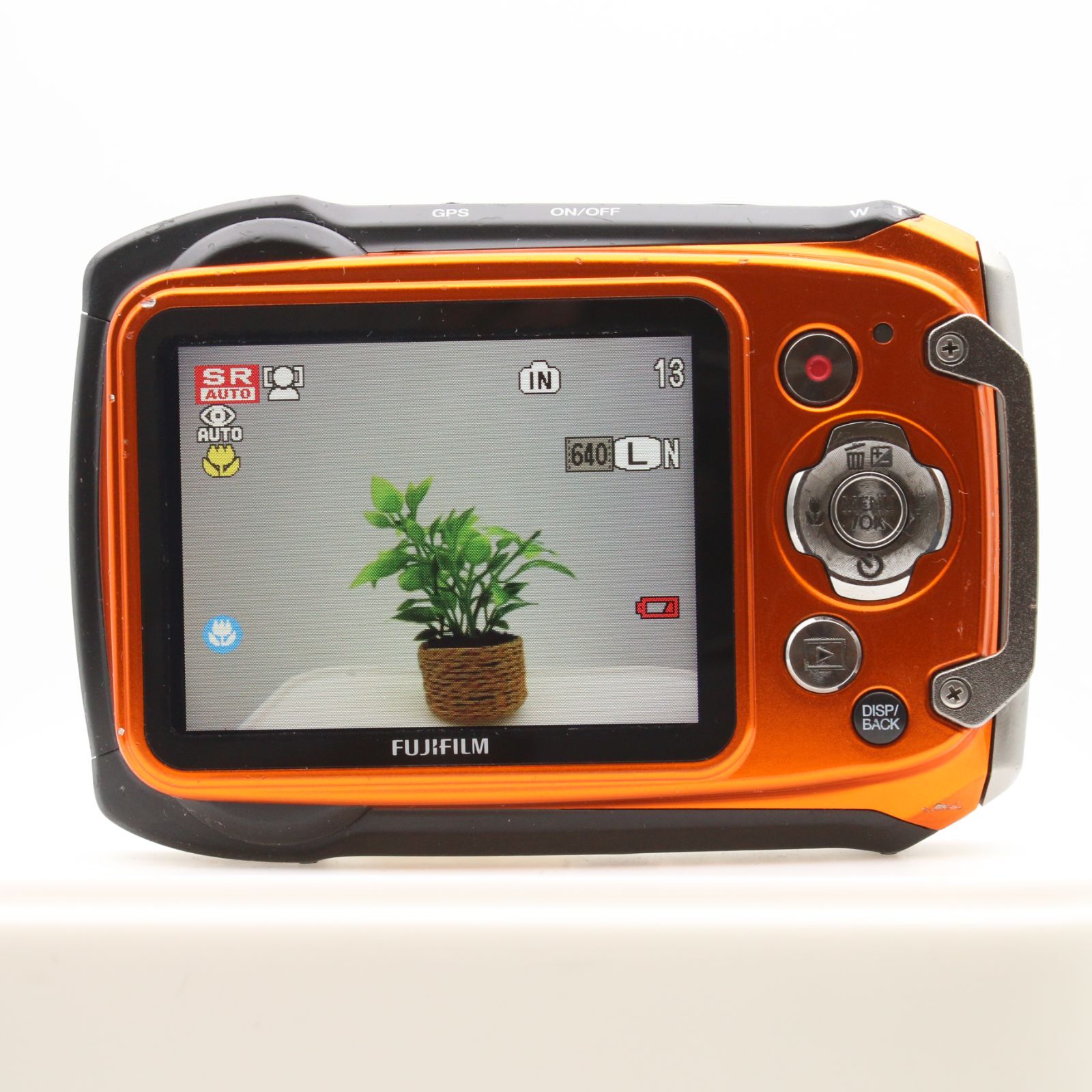 美品】 FUJIFILM FinePix XP150 防水 オレンジ デジタルカメラ