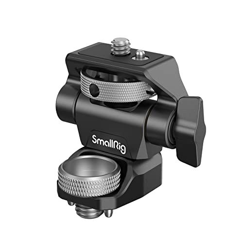 【新品】SmallRig モニターマウント（Arri 3/8ネジ穴互換＆1/4ネジ付き） 左右360度回転可能 前後180度調節可能-2903B 05ebaca3