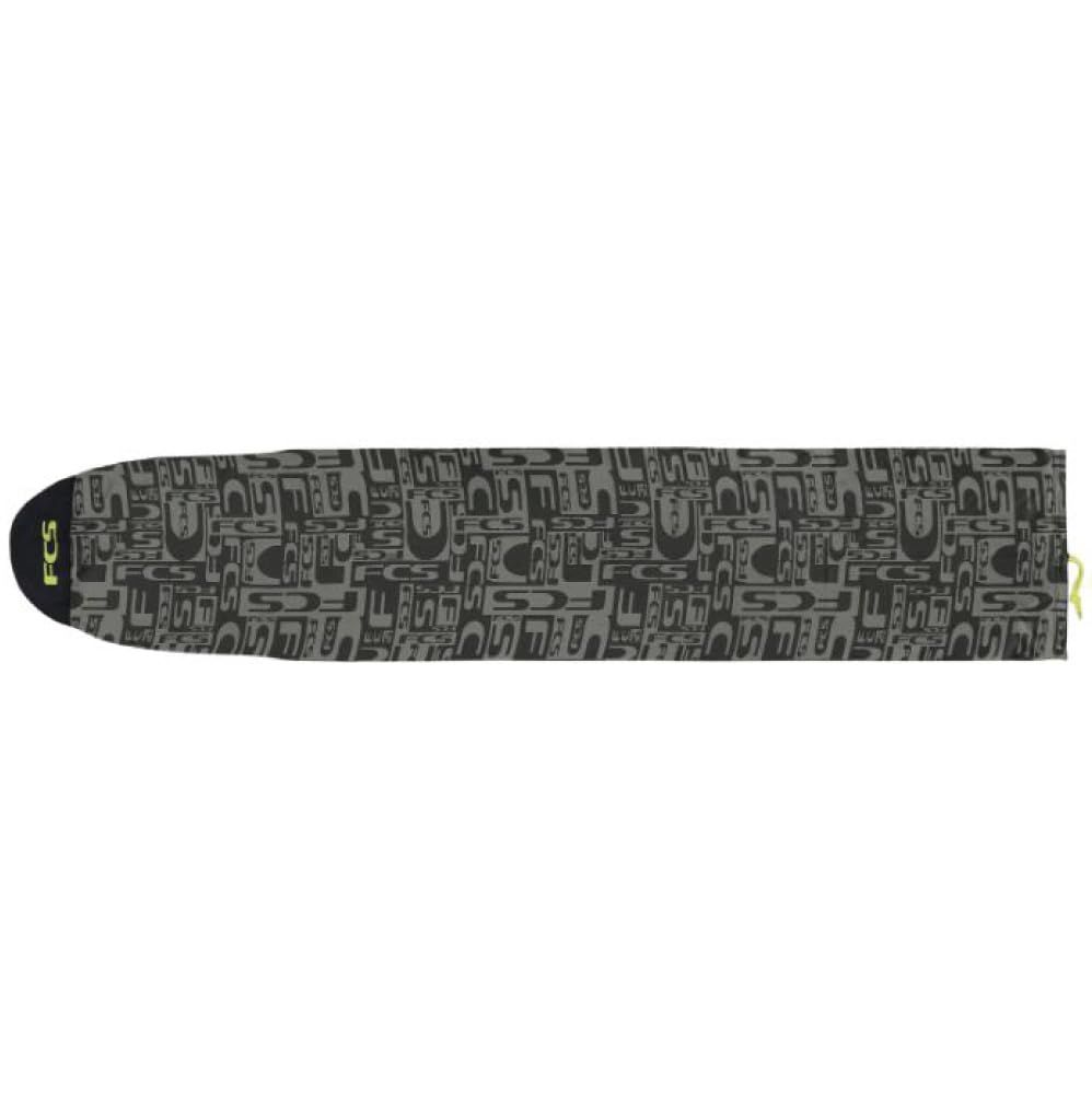 新品 FCS STRETCH Fun Board ７’０” ニットケース MONOGRAM-COAL/LIME（MCL）