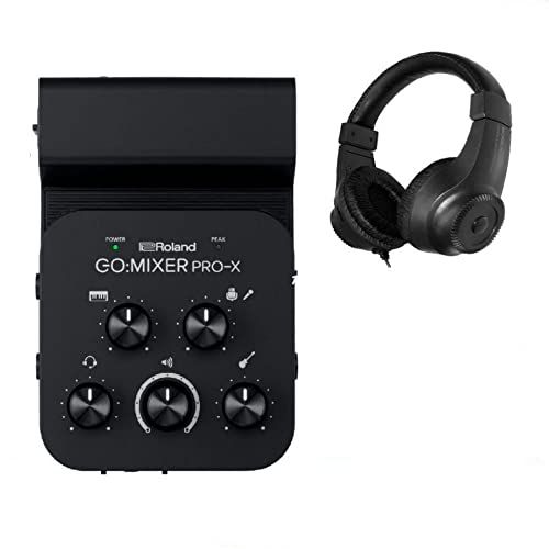 Roland ローランド GO:MIXER PRO-X モバイル・デバイス専用ポータブル・ミキサー スマホ配信機材【ヘッドホンセット BH-181】 国内発送 1bf8b19b