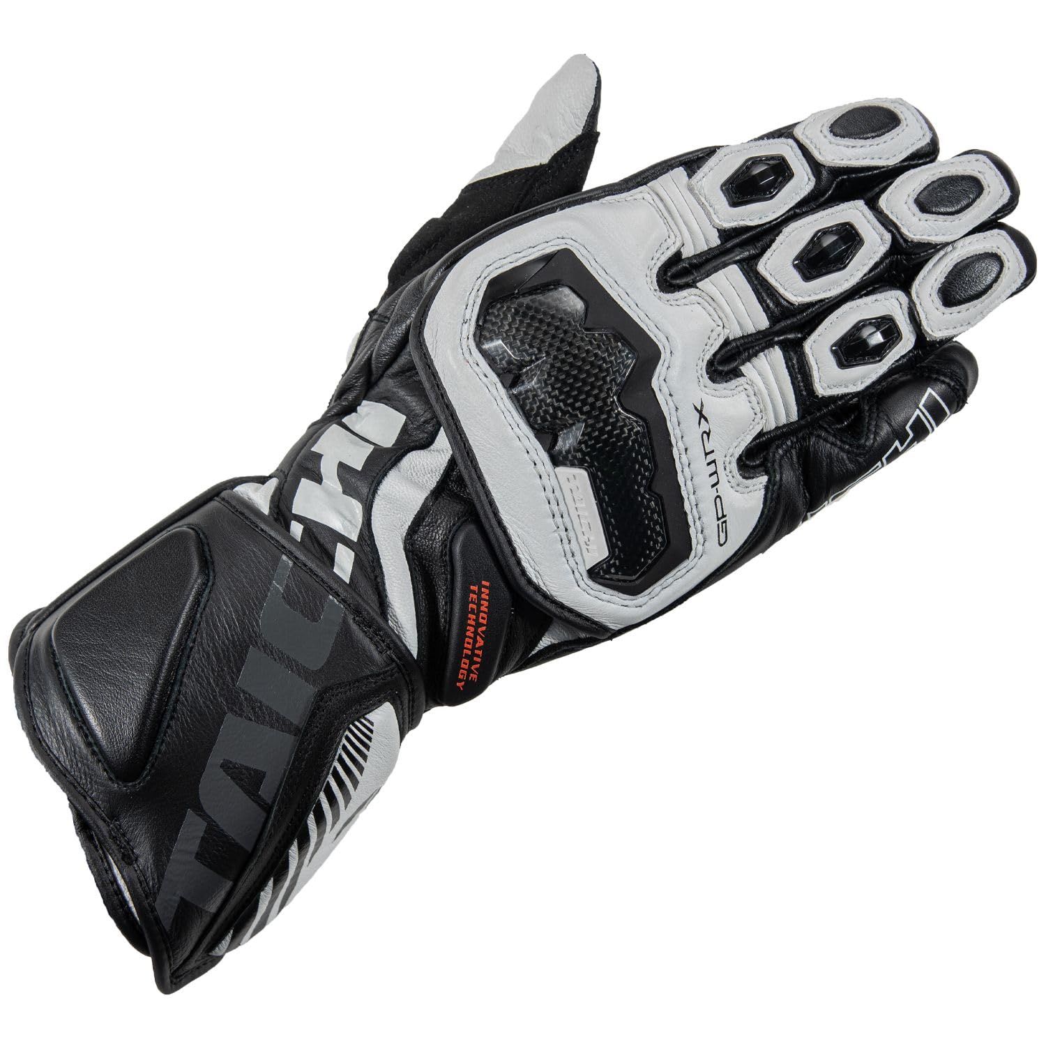 新品 RSタイチ(RS TAICHI) GP-WRX レーシング グローブ プロテクター内蔵 CEレベル1 ロードレース レザー ホワイト XXL [NXT056]