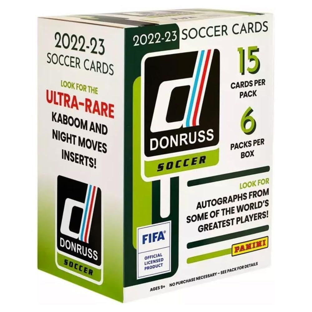 新品 Soccer 2022-23 Panini Donruss Card Blaster Box サッカー パニーニ ドンラス カード ブラスターボックス