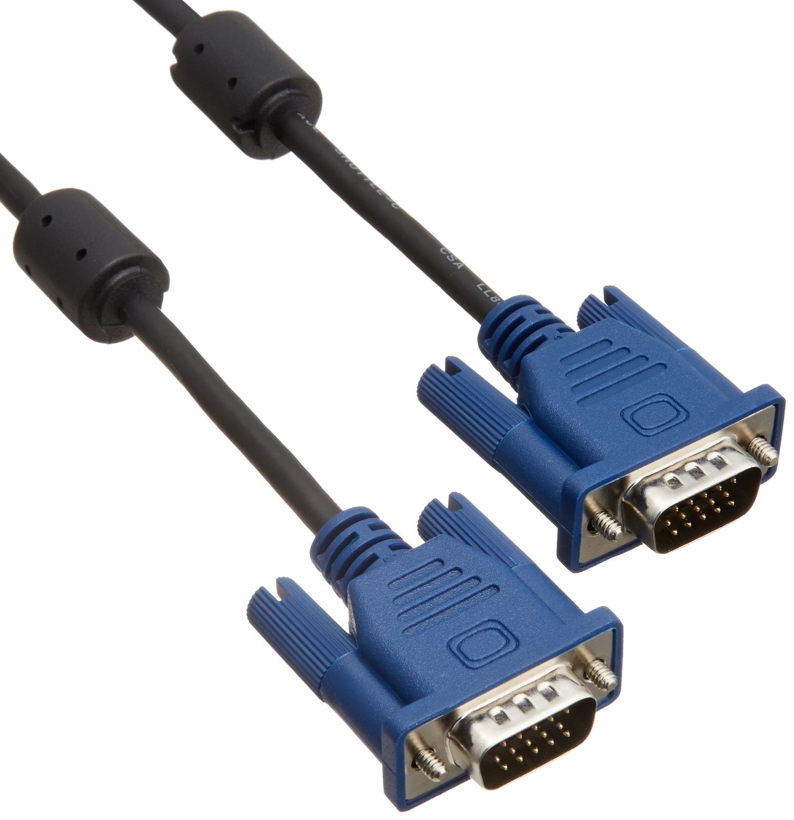 新品 エレコム ディスプレイケーブル D-Sub15ピン VGA-VGA 20m ブラック CAC-L20BK