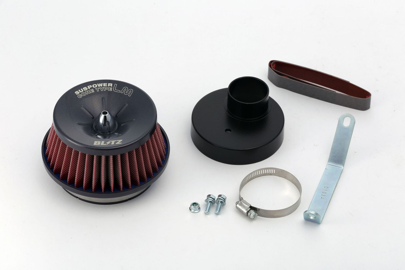 新品 BLITZ(ブリッツ) SUS POWER CORE TYPE LM(サスパワーコアタイプLM) RED Version ゼスト/ライフ JE1/2JB7/8 P07A ターボ専用 59123