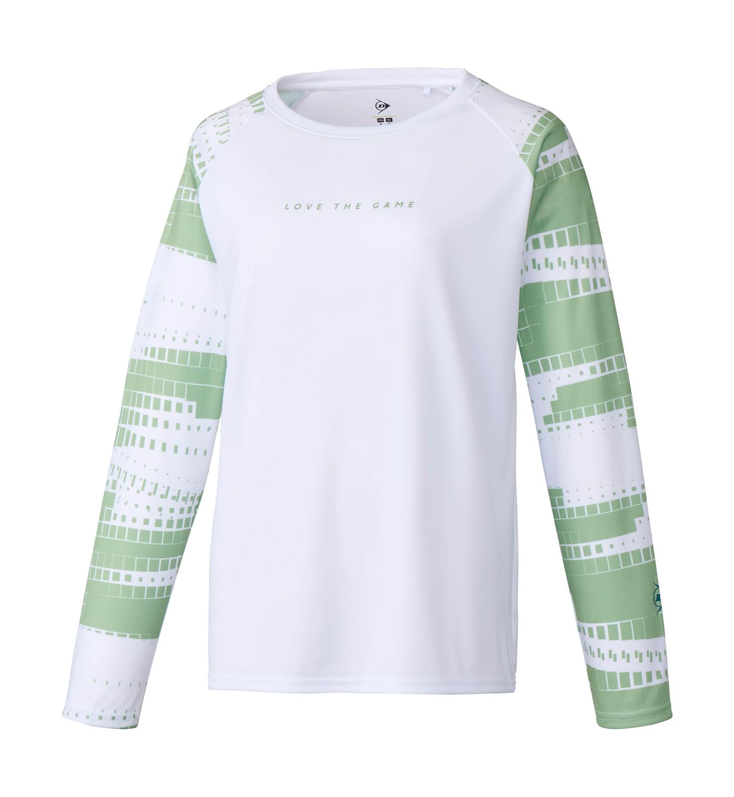 新品 [DUNLOP] ダンロップ テニスウエア ロングスリーブＴシャツ レディース 2026SS DAL8622W ﾎﾜｲﾄ L