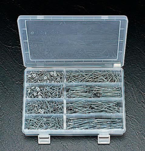 新品 3.5x22-3.8x65mm 軽天用ビスセット/ユニクロメッキ