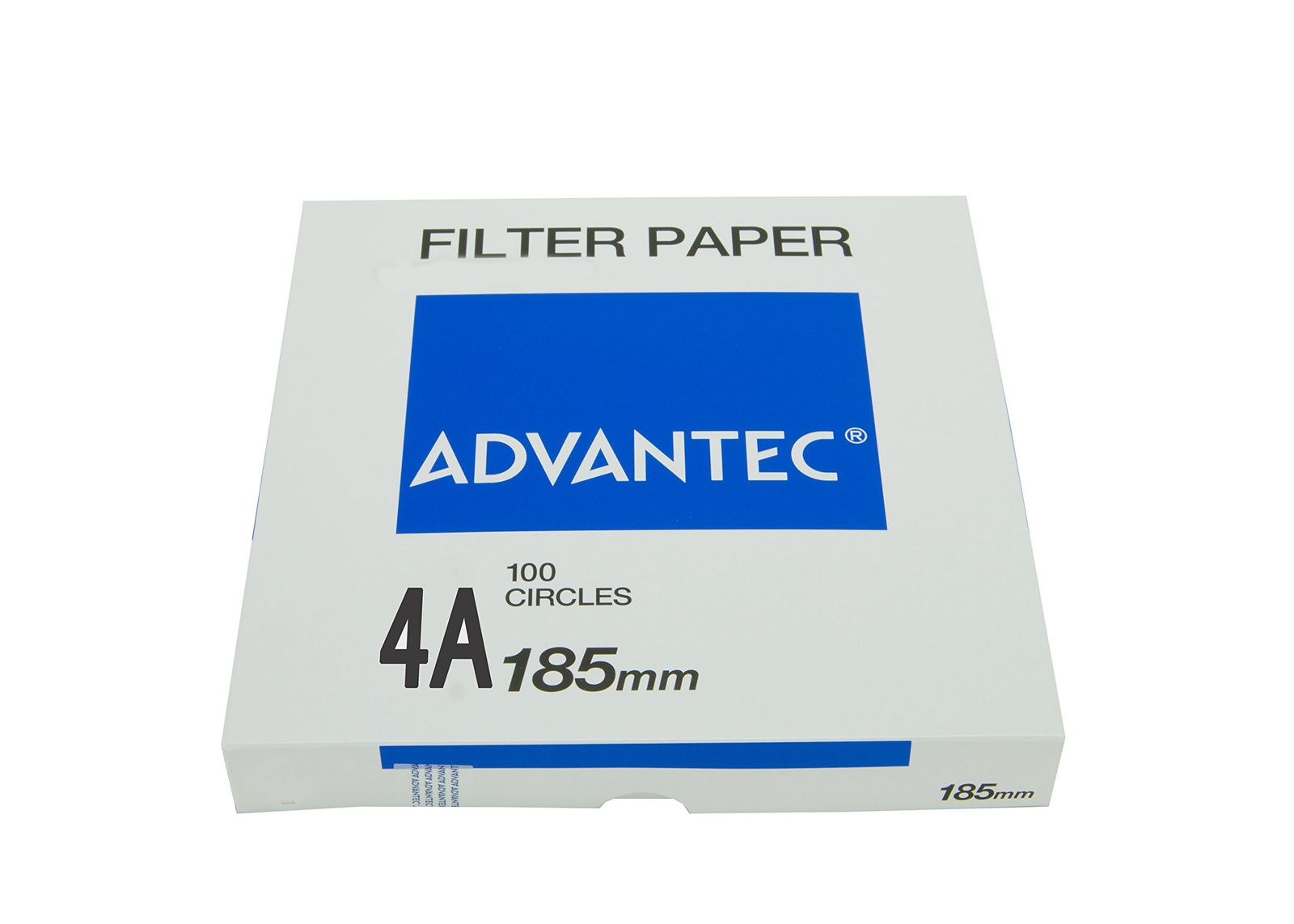 新品 アドバンテック東洋 硬質濾紙 №4A φ185mm 100枚 01411185
