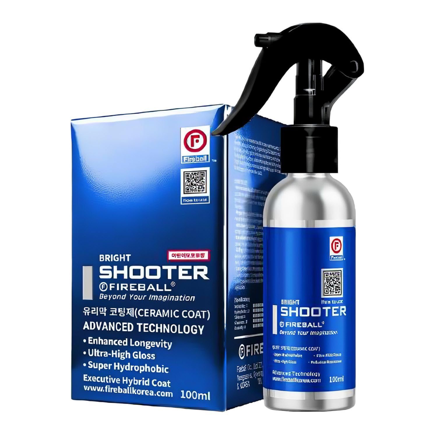 新品 ファイヤーボール (Fireball) 車用洗剤 FIREBALL SHOOTER(シューター)100mL FB638