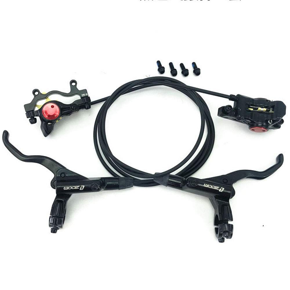 新品 QIRUN自転車ブレーキレバー 左右レバーセット800/1400ミリメートルMTB自転車の油圧ディスクブレーキセットフロントとリアのバイクパーツ