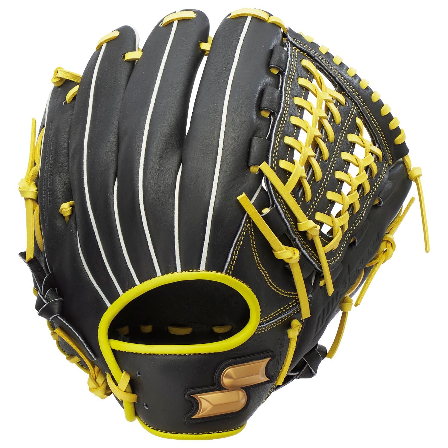 新品 SSK(エスエスケイ) 軟式ウインドリームシリーズ カラー オールラウンド用 WCG15025F ブラック×LYタン(9030) L(右投げ)