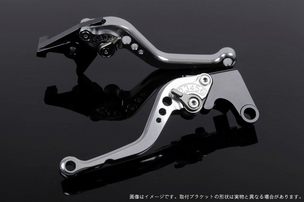 新品 SSK スピードラ アジャストレバーセット スタンダードショート レバー本体カラー:シルバー アジャスターカラー:チタン SUZUKI GSX-S125/GSX-R125 2017-2019