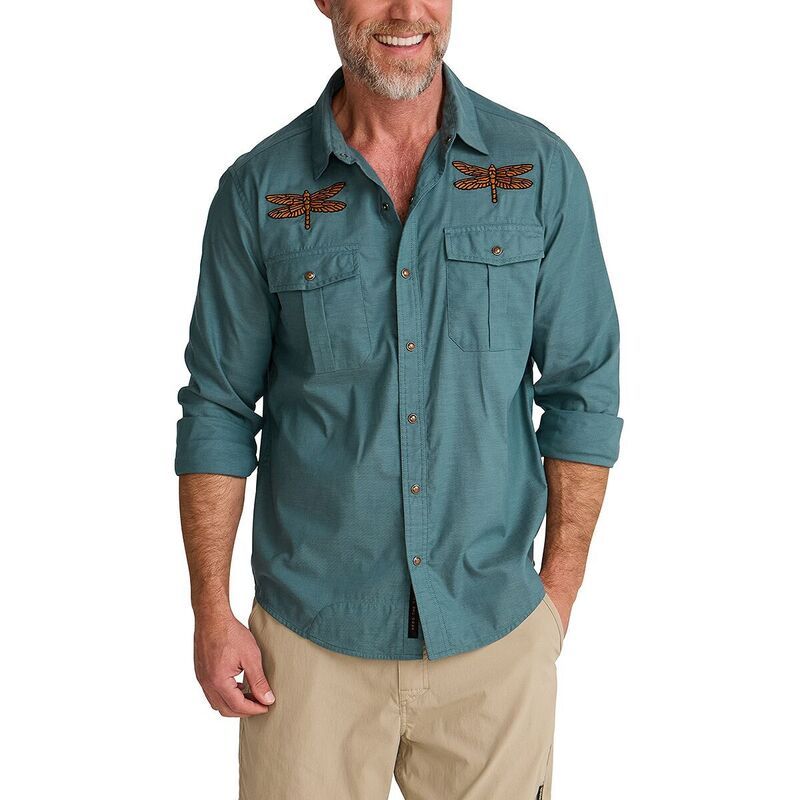 ハウラーブラザーズ メンズ トップス シャツ Howler Brothers Gaucho Snapshirt Mens Enter the Dragons