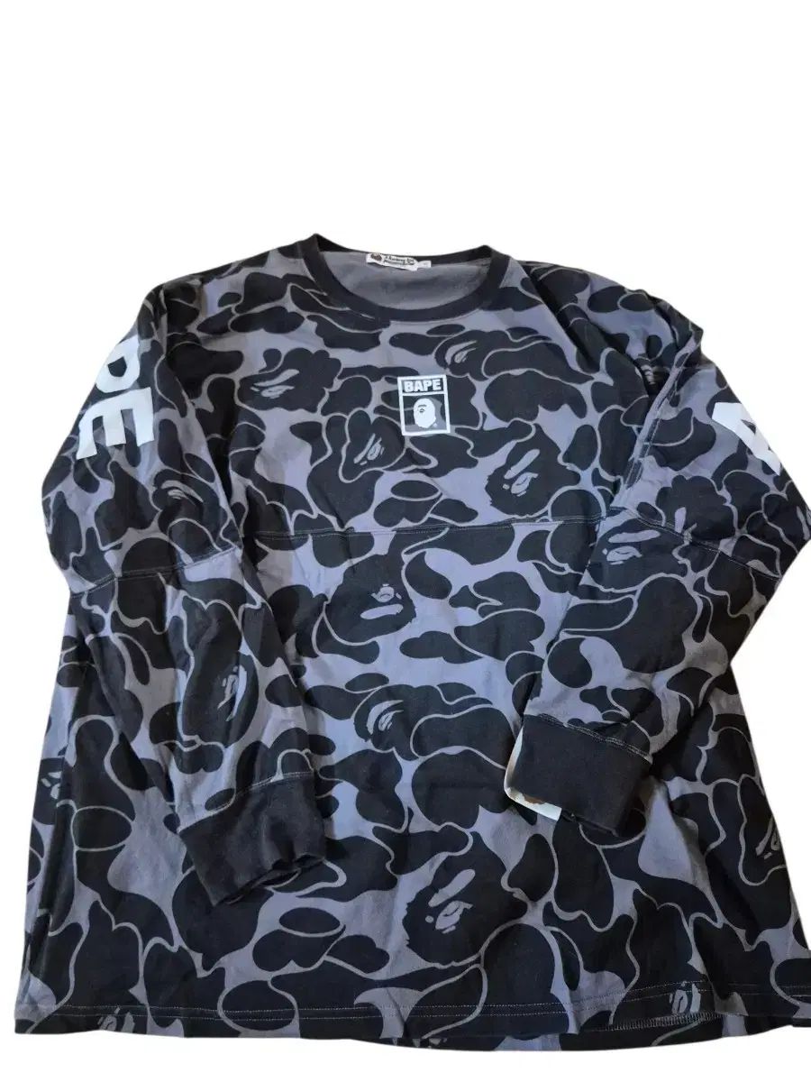 BAPE(R) ベイプ カモフラージュ フリース ロングスリーブ