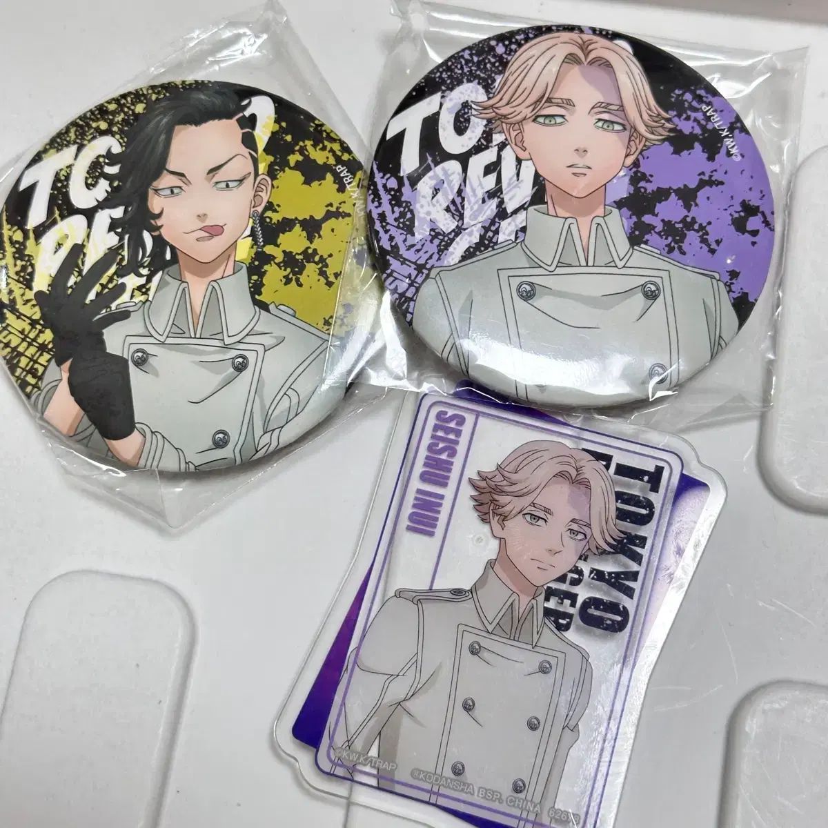 東京リベンジャーズ 九井一 乾青宗 クージー 缶バッジ アクリル まとめ 