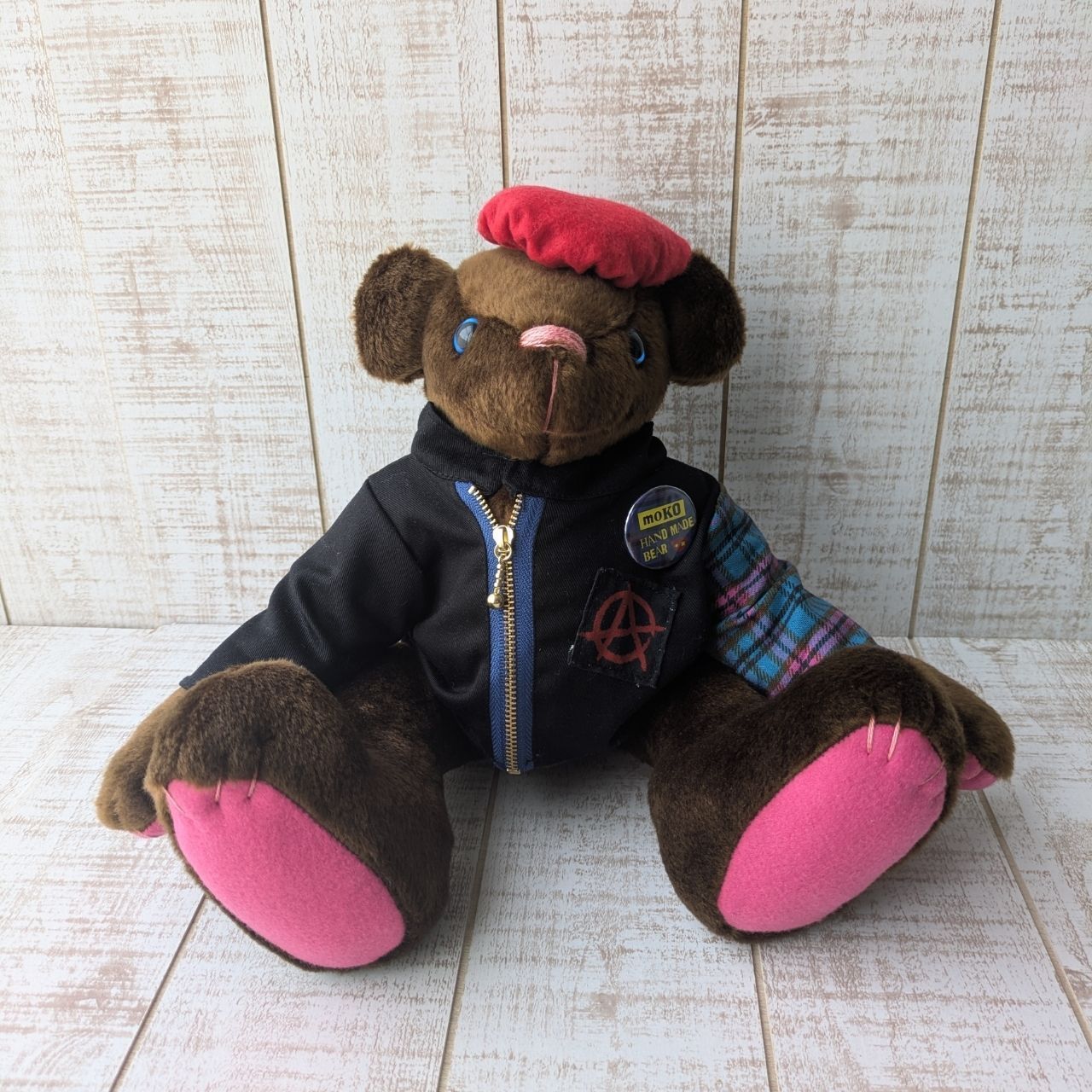 Silent Riot【moko* hand made bear】