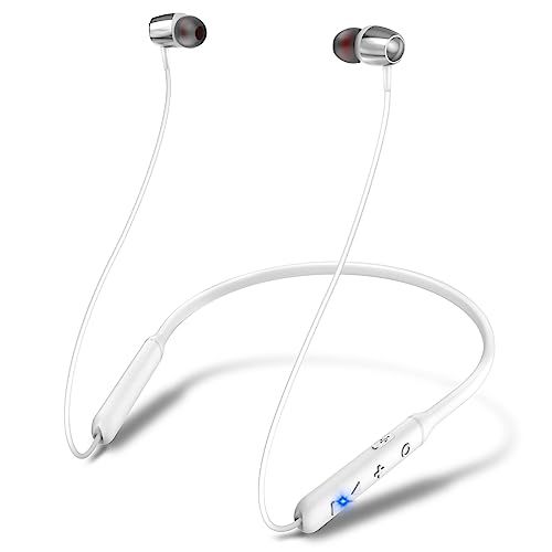【業界トップ Bluetooth5.3+38時間連続再生】イヤホン ネックバンド型 ワイヤレス CVC8.0ノイズキャンセリング スポーツ マルチポイント対応 Type-C急速充電 Hi-Fi音質 マグネット搭載 自動ペアリング ハンズフリー e14266e6