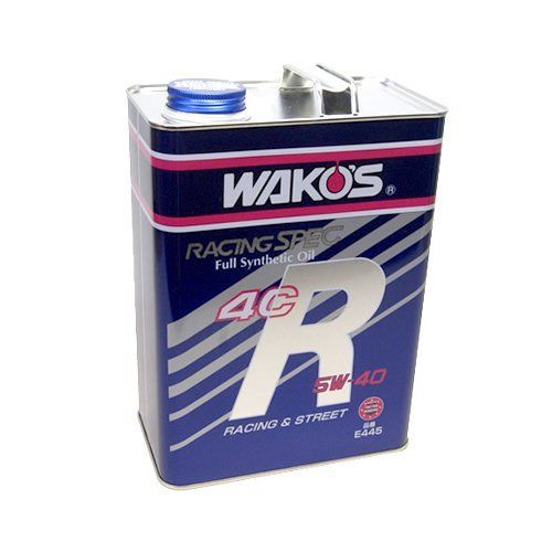 新品 ワコーズ 4CR-40 フオーシーアール 5W40 レーシングスペックエンジンオイル 4L E445 [HTRC3]