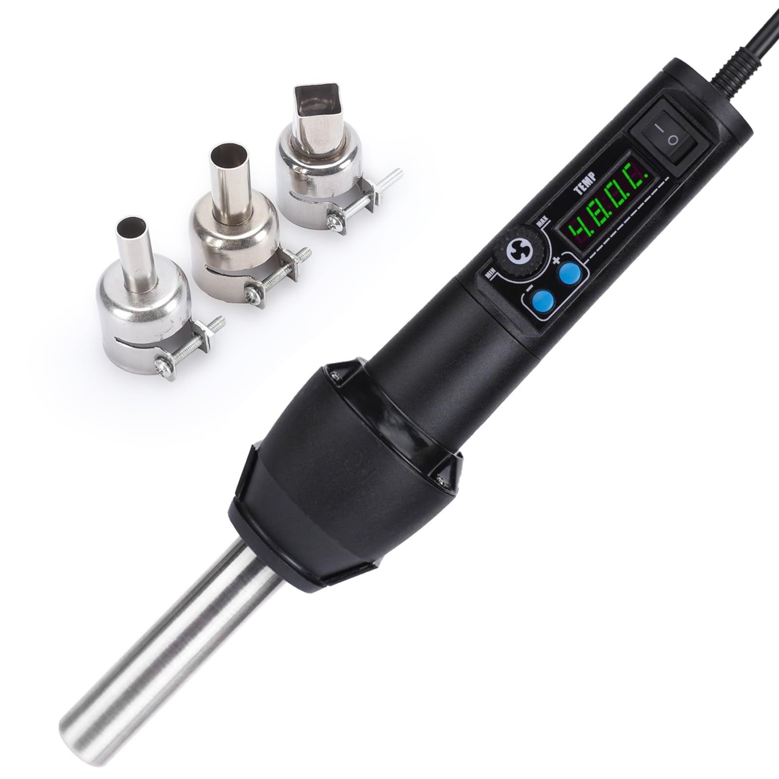 YIHUA 8858-I ヒートガン ホットエアリワークステーション 温度調節可能 100℃~480℃ アジャストモードkk