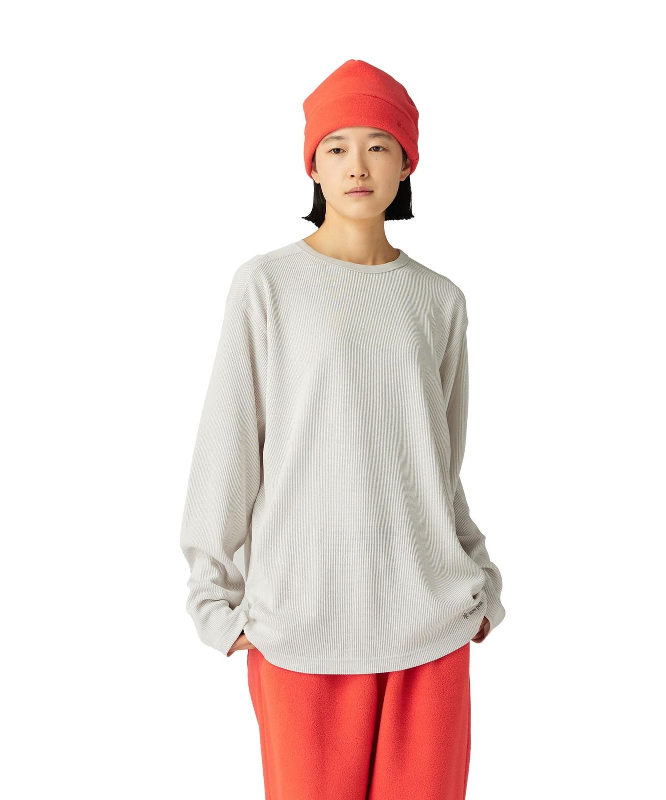 新品 [スノーピーク] Dry Thermal L/S T-Shirt SW-25AU011 カットソー 長袖 ロングスリーブ Tシャツ ティーシャツ メンズ レディース M OFF WHITE