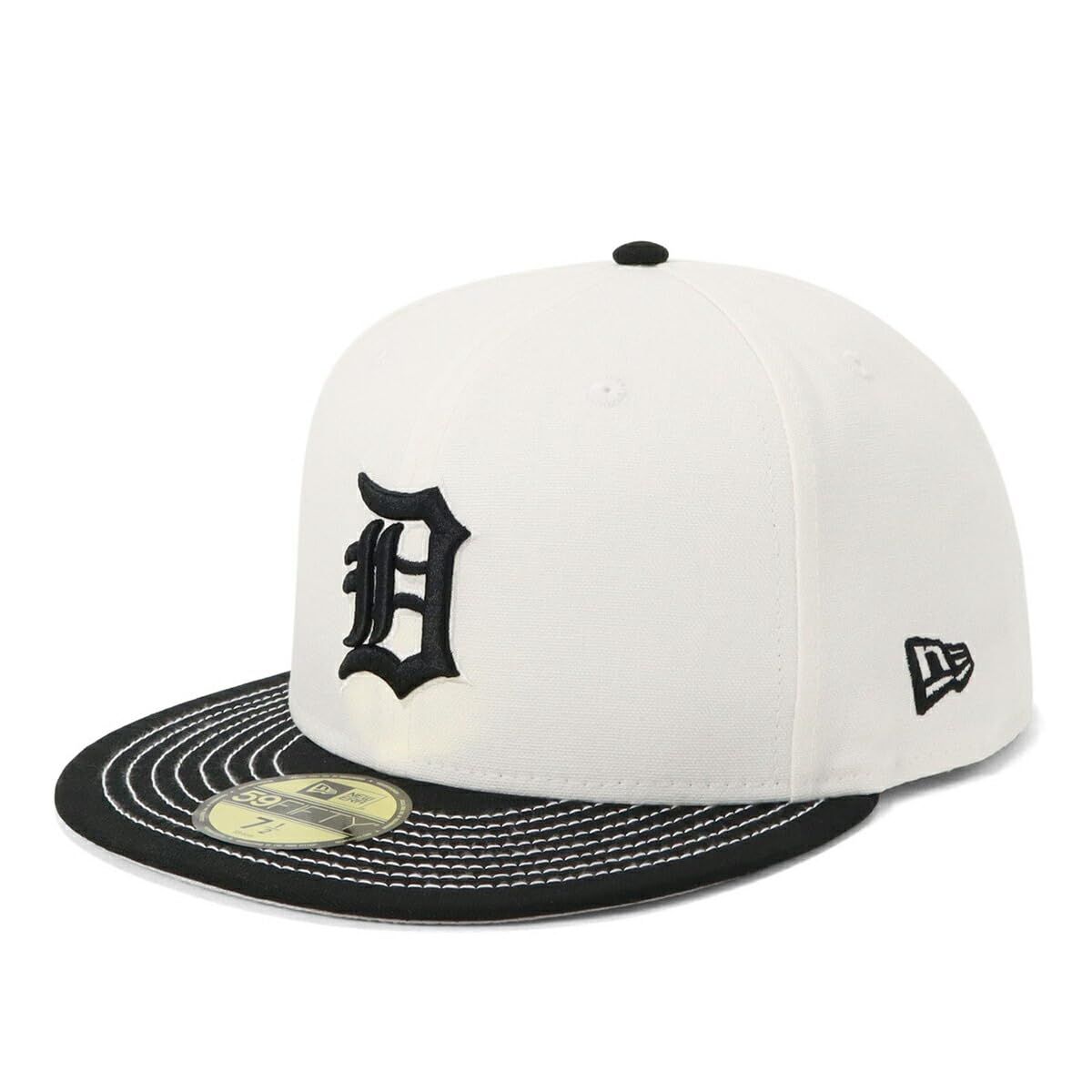 新品 ニューエラ(new era) ニューエラキャップ 59FIFTY MLB2トーン ダックキャンバス DETアイボリー/ブラック 7 1/4 5950 DUCK DETTIG IVR BLK 14388862 NER36C0387