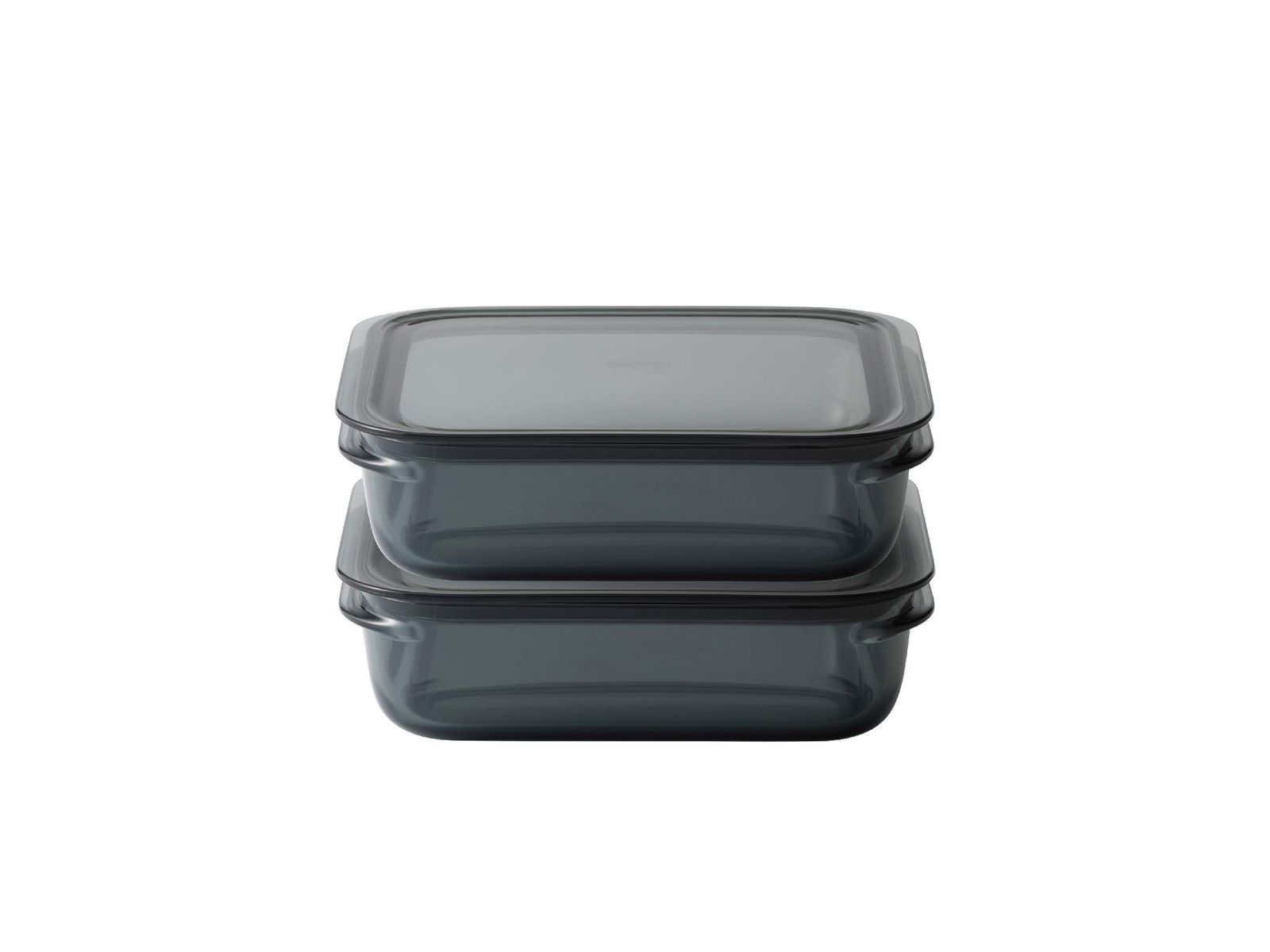 新品 ライクイット (like-it) キッチン収納 プラスチック 密閉 保存容器 L グレー2個組 FC-032 冷凍保存可 食器洗い乾燥機可 電子レンジOK 超軽量