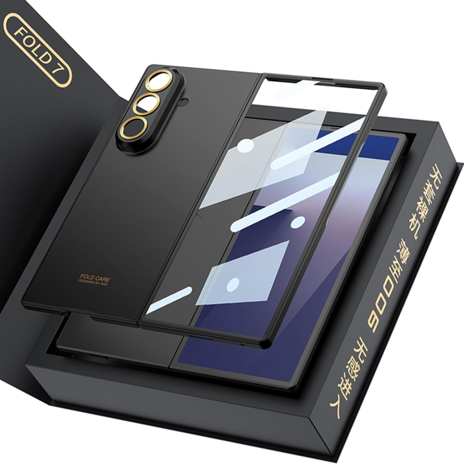 新品 Galaxy Z Fold7専用 折りたたみ式 手帳型スマホケース 全周囲保護