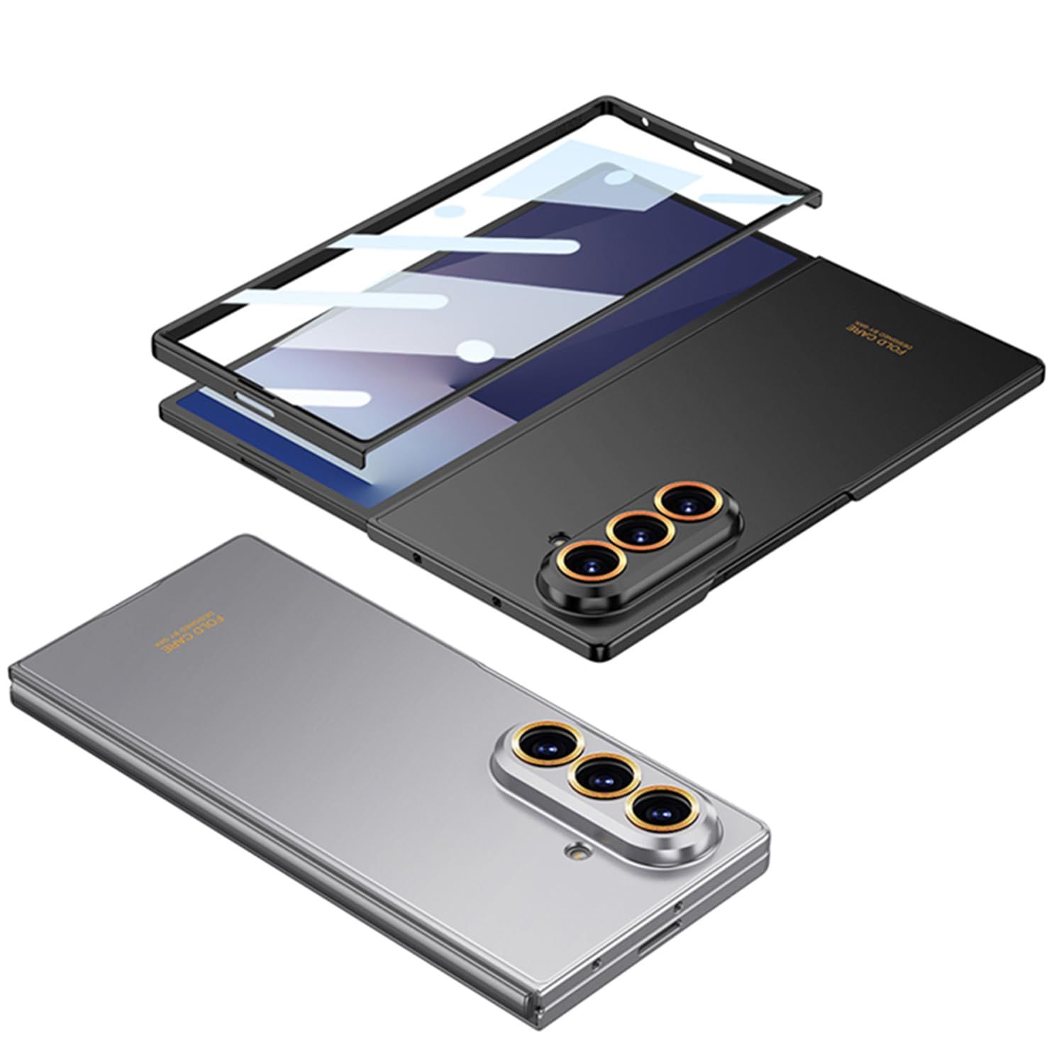 新品 Galaxy Z Fold7専用 折りたたみ式 手帳型スマホケース 全周囲保護