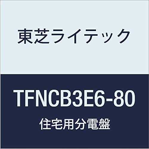 新品 東芝ライテック 小形住宅用分電盤 Nシリーズ 60A 8-0 扉付 基本タイプ TFNCB3E6-80