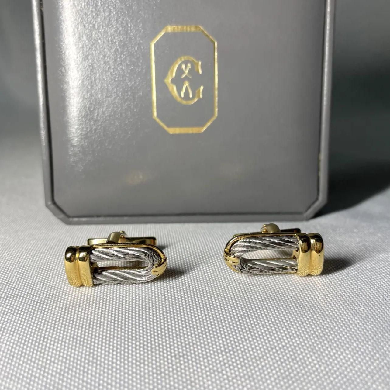美品 PHILIPPE CHARRIOL フィリップシャリオール ワイヤー カデナ