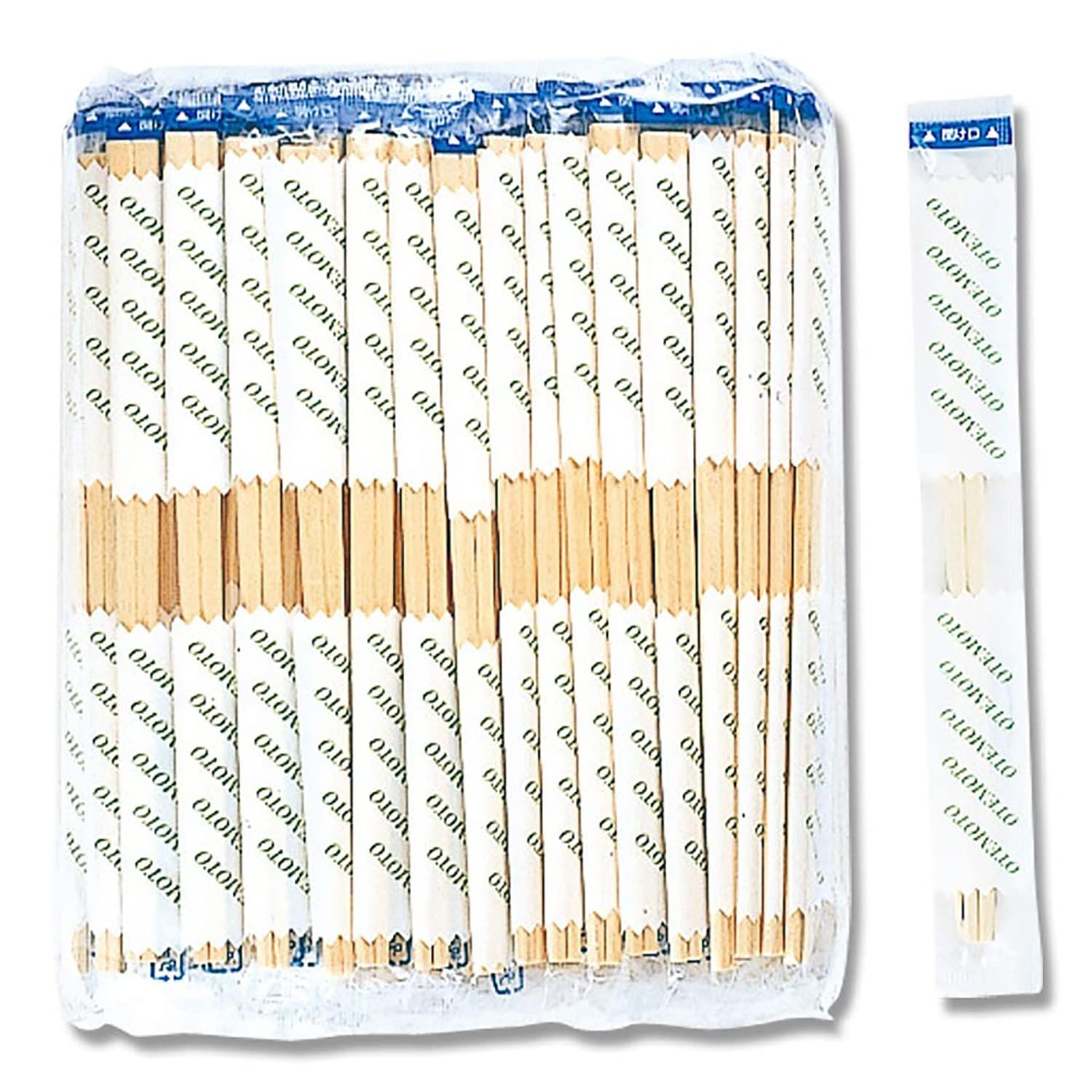 新品 【ケース販売】東亜箸販売 割箸 元禄箸 ポリ完封 オテモト 004636523 1ケース(100膳入×40袋 合計4000膳)